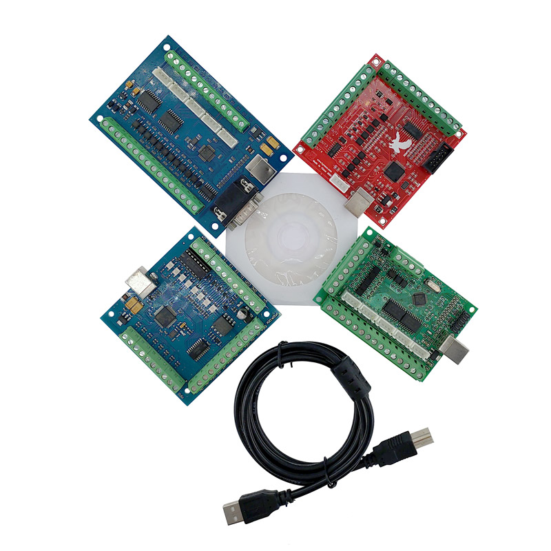 Mach3 Usb Cnc Controller 4 Axis 100Khz - 1 Stück Breakout-Board-Schnittstellentreiber CNC-Board USB MACH3