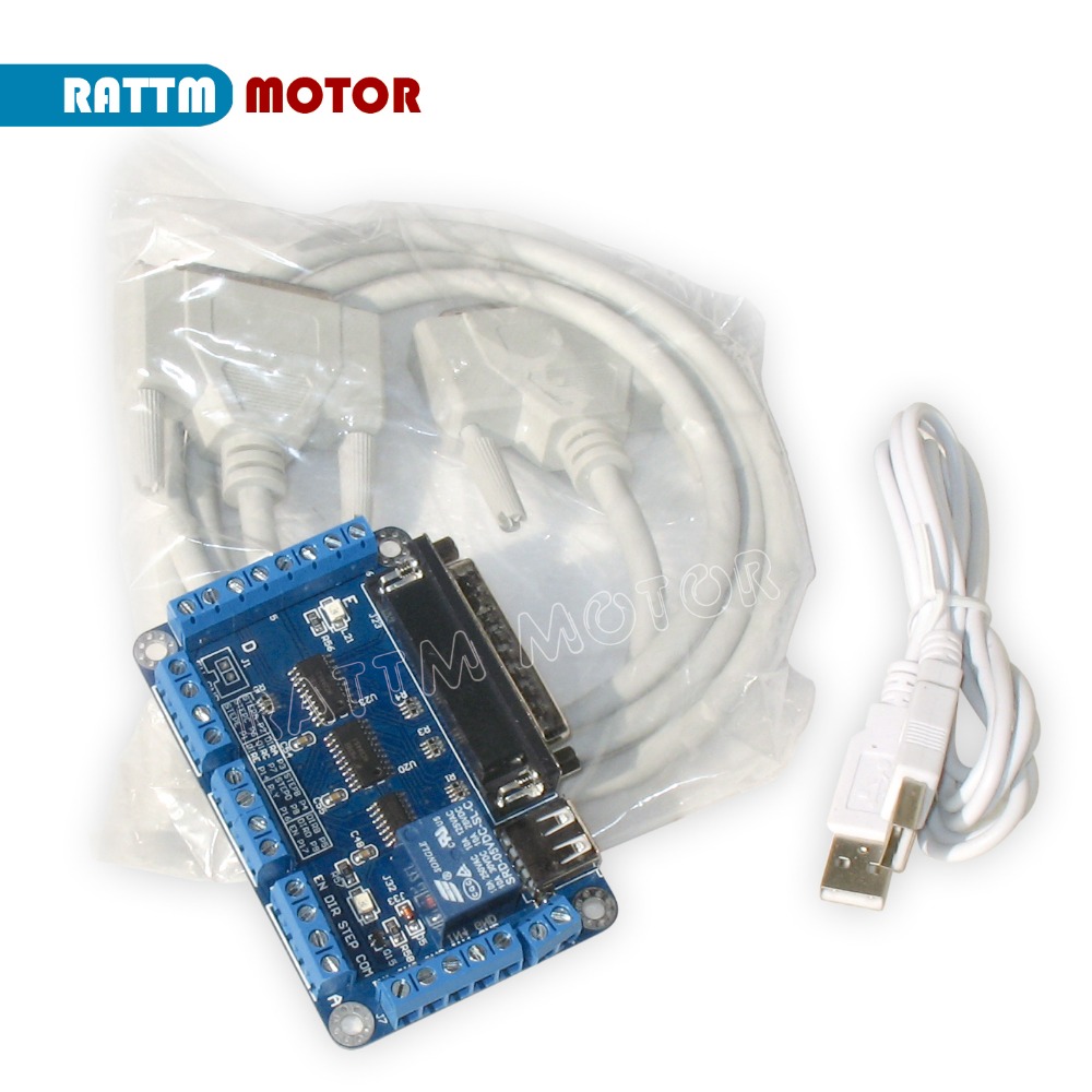 5 Axis Cnc Breakout Board Interface Mach3 - CNC Breakout Board 5-Achsen-Schnittstelle V5 Typ