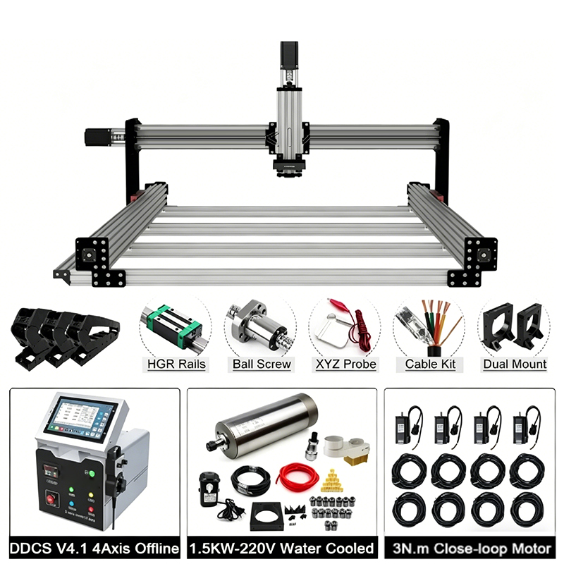 DDCS V4.1 4-Achsen Offline-Ste – Ddcs V4.1 4 Axis Cnc Offline Controller Bewertung und Preis