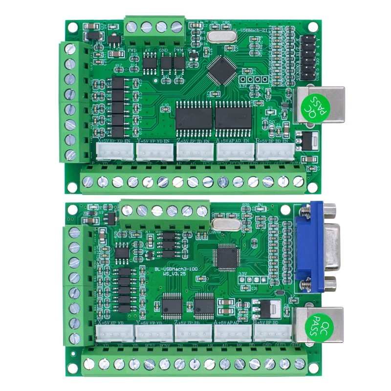 1 Stücke Motor Treiberplatine  – 5 Axis Cnc Breakout Board Interface Mach3 Bewertung und Preis