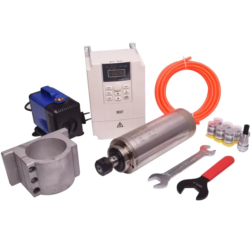 Gdz80 2,2 kW wassergekühltes S – 2.2Kw Water Cooled Spindle Kit Vfd Bewertung und Preis