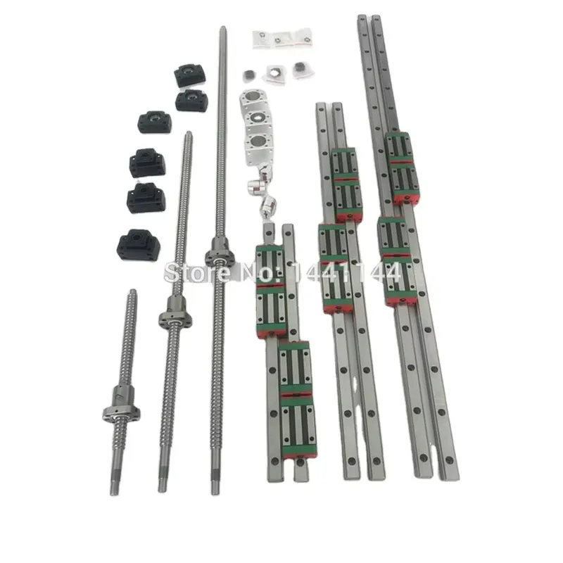 6 Sätze HGR20 Linearführungssc – Hgr20 Linear Guide Rail Ballscrew Set Bewertung und Preis