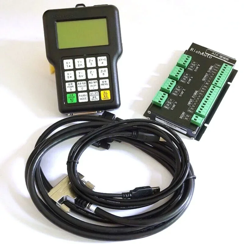QDHWOEL RichAuto DSP A11 CNC-S – Richauto A11 Dsp Controller 3 Axis Bewertung und Preis