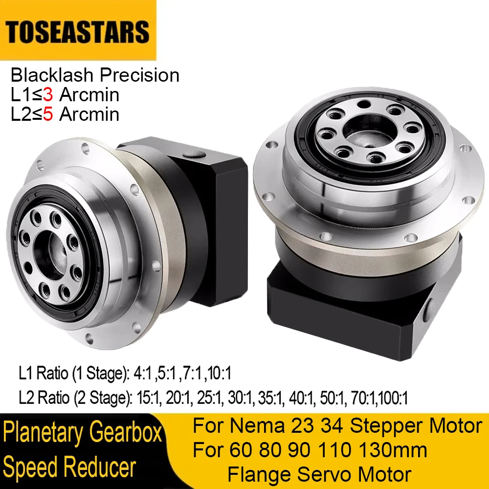 Hochpräziser Schrägzahnrad-Run – Planetary Gearbox Reducer Nema 23 34 Bewertung und Preis