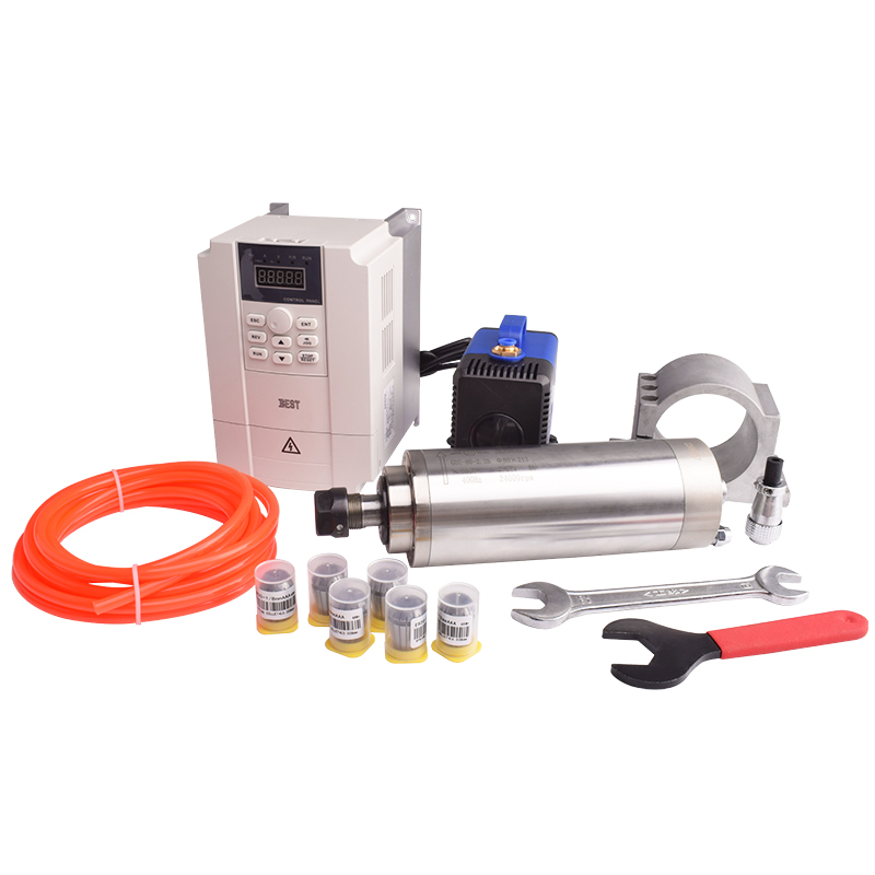 Günstiger Preis Hochgeschwindi – 2.2Kw Water Cooled Spindle Kit Vfd Bewertung und Preis