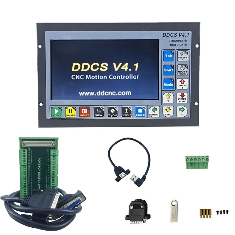 DDCS V4.1 Standalone Bewegungs – Ddcs V4.1 4 Axis Cnc Offline Controller Bewertung und Preis