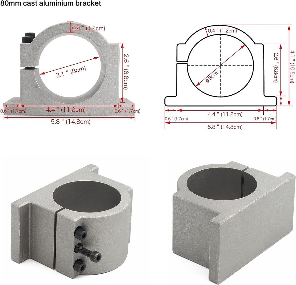 【 Eu/usa】 Wasser kühlung spind – 2.2Kw Water Cooled Spindle Kit Vfd Bewertung und Preis