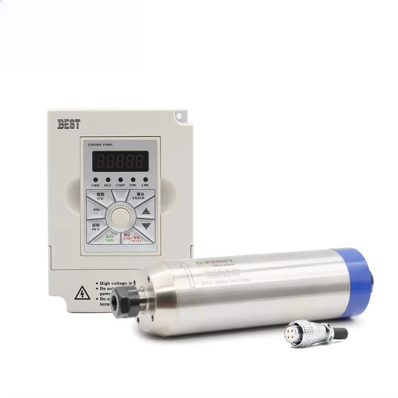 2,2kW Wassergekühlter Spindelm – 2.2Kw Water Cooled Spindle Kit Vfd Bewertung und Preis
